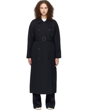 A.P.C. Belted Trench Coat - Black