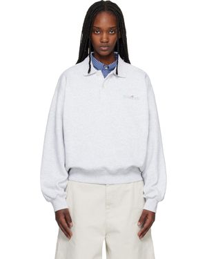 Carhartt Wip Label Polo - White