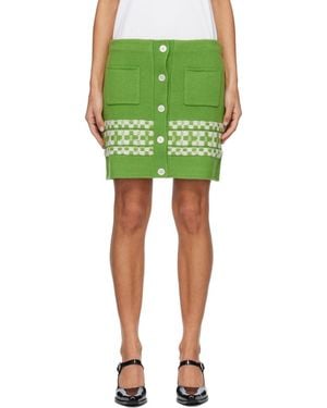 B.B. Wallace Miller Miniskirt - Green