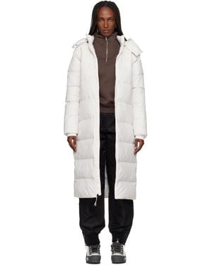 The North Face City Long Hooded Down Coat - Black
