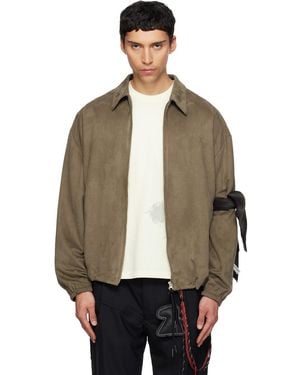 Song For The Mute Slim Coach Jacket - Natural