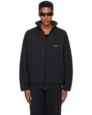 Fear Of God Adidas Originals Edition Heavy Fleece Track Jacket - Black