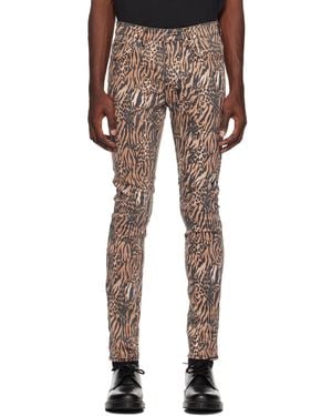 Ksubi Chitch Zoo Animal Print Jeans - Black