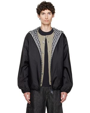 Moncler Vandelli Reversible Hooded Jacket - Black