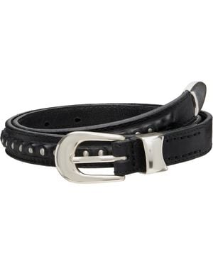 Our Legacy 2Cm Bullet Chain Belt - Black