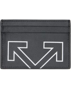 Off-White c/o Virgil Abloh Printed Heritage Card Holder - Metallic