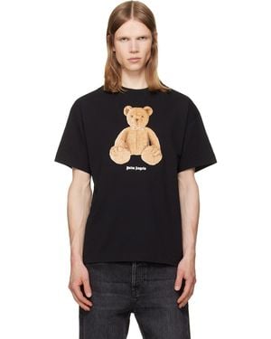 Palm Angels Bear T-Shirt - Black