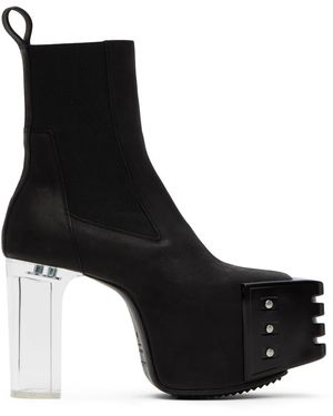 Rick Owens Grill チェルシーブーツ - ブラック