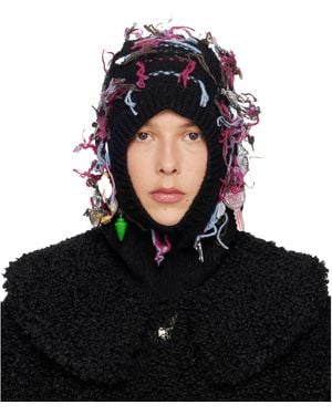 Chopova Lowena Washed Up Balaclava - Black
