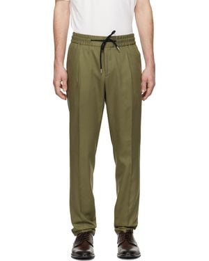 HUGO Khaki Slim-Fit Trousers - Green