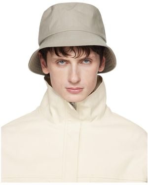 Rier Cotton Bucket Hat - Natural