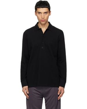 Courreges Oversized Polo - Black