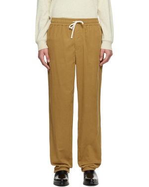 Isabel Marant Tan Nirlen Trousers - Multicolour