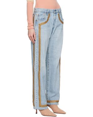 Ashley Williams Marley Jeans in Black | Lyst