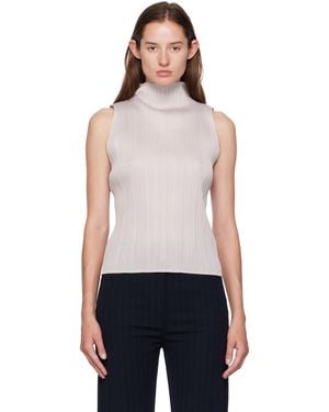 Pleats Please Issey Miyake New Colorful Basics 4 Top - Black