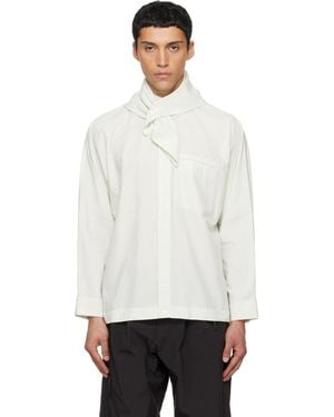 Homme Plissé Issey Miyake Streamline Shirt - White