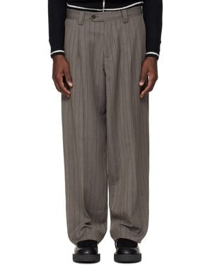 Enfants Riches Deprimes Carrot Leg Trousers - Black