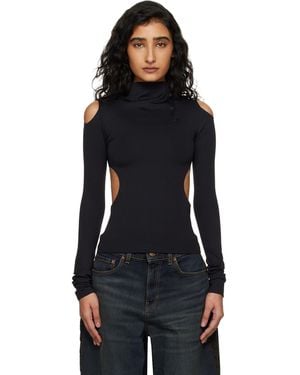 Off-White c/o Virgil Abloh Sleek Meteor Top - Black