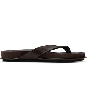 Jacquemus 'The Tatanes' Flip-Flops - Black
