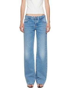 St. Agni Outland Denim Edition Mid Rise Balloon Jeans - Blue