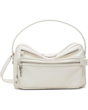 Acne Studios Camero Camera Shoulder Bag - White