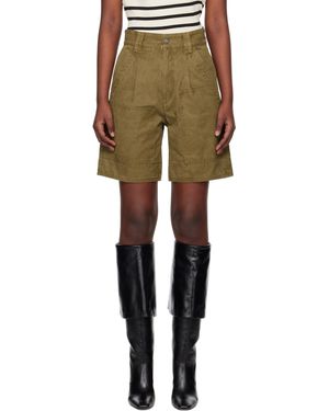 Isabel Marant カーキ Katja ショートパンツ - グリーン