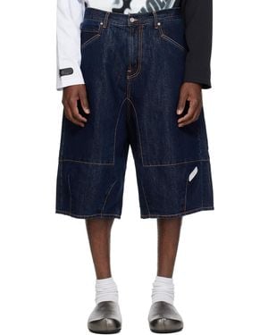 PDF Positano Denim Shorts - Blue