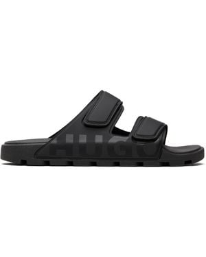 Men's HUGO Leather sandals from $40 | Lyst
