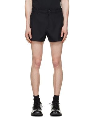 Louis-Gabriel Nouchi Suit Wool Shorts - Black