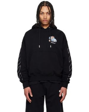 Off-White c/o Virgil Abloh Fresco Arrow Hoodie - Black