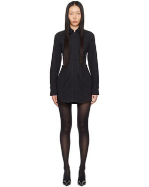 Dion Lee ブラック Tuxedo ミニワンピース