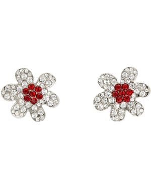 Marni Daisy Stud Earrings - Black