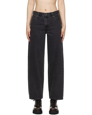Levi's Black baggy Dad Jeans