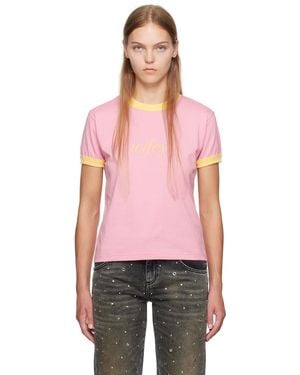 Gcds Pink 'wifey' T-shirt