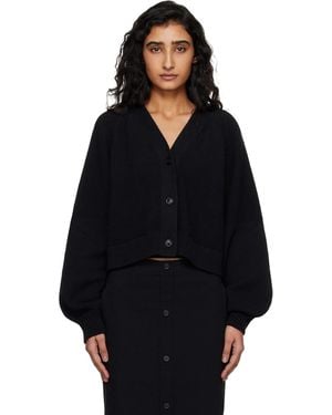 YMC Computer Cardigan - Black