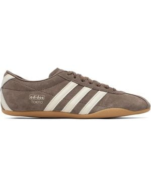 adidas Originals Taupe Tokyo Trainers - Brown