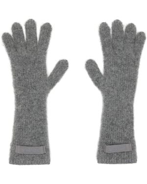 Jacquemus La Casa 'The Gros Grain' Gloves - Grey