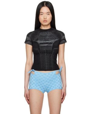 MISBHV Activewear Printed Jersey T-Shirt - Black