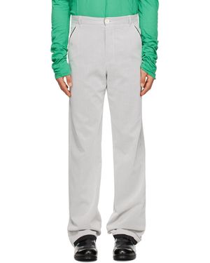 Edward Cuming Ssense Exclusive Sunset Trousers - White