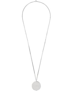Vetements Pendant Necklace - Black