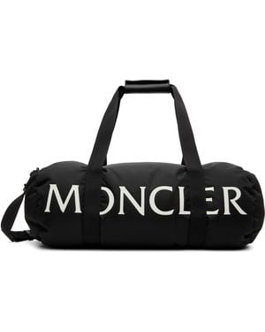 Moncler Duddle Gym Weekender Duffle Bag - Black