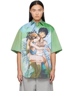 Vetements Anime Shirt - Green