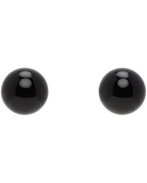 Dries Van Noten Colo Ear Studs ピアス - ブラック