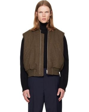 Jil Sander Sport Vest - Brown