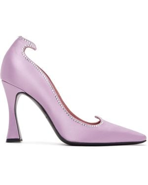 Les Petits Joueurs Taya Heels - Purple