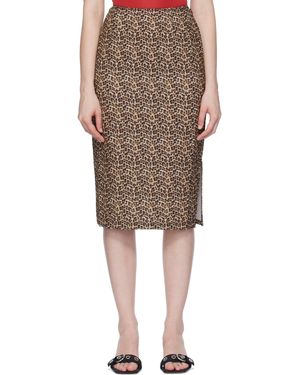 Miaou Moni Midi Skirt - Black