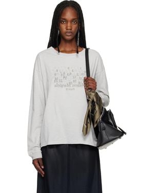 Maison Margiela Numerical T-Shirt - Black