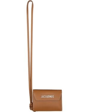 Jacquemus Tan 'The Wallet - Black