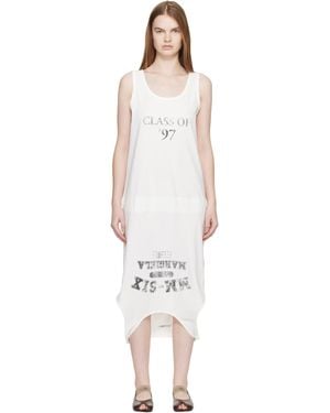 MM6 by Maison Margiela Multi Wear Cotton Jersey Midi Dress - Black