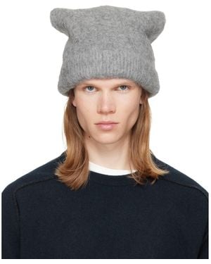 Maison Margiela Wool Beanie - Blue